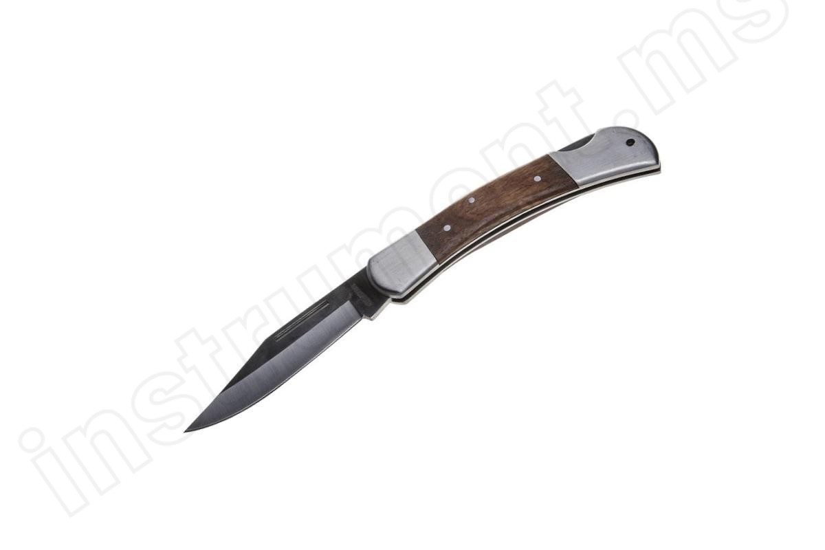 Нож перочинный Stayer 225 мм с деревянными вставками    арт.47620-2_z01 - фото 1